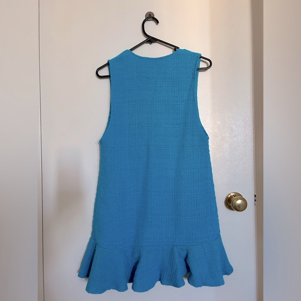 Ruffled Textured Dress - Picture 3 of 4